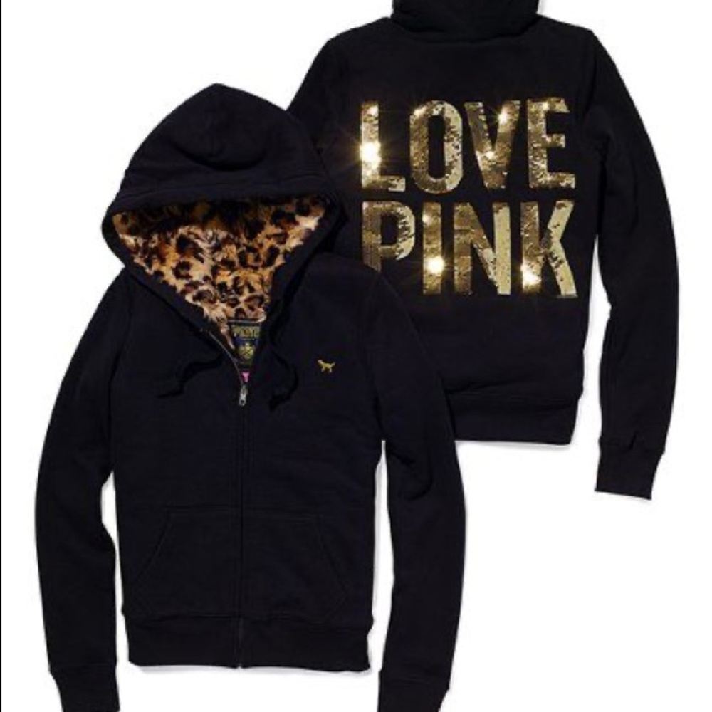 VS PINK Zip Up Hoodie